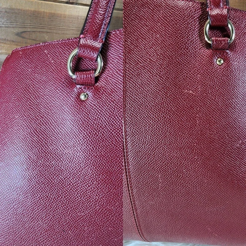 Coach Bordeaux Red Stanton Carryall